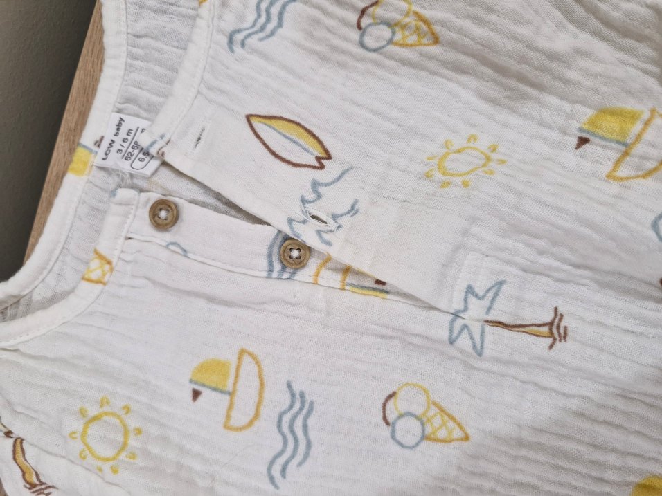 Pamuk Bebek Erkek Bohem Kısa Kollu Takım - Görsel 5