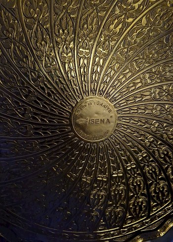 Parlak İşlemeli Gümüş Kahve Fincan Seti - Görsel 7