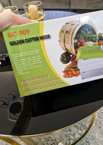 Yeşil Çok Fonksiyonlu Mutfak Doğrayıcı Seti - Görsel 6