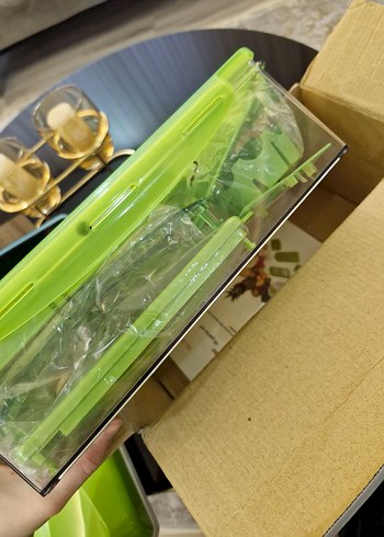 Yeşil Çok Fonksiyonlu Mutfak Doğrayıcı Seti - Görsel 3