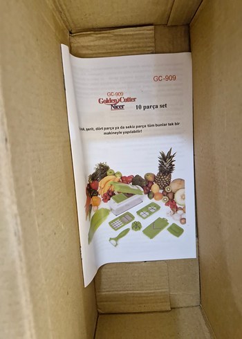 Yeşil Çok Fonksiyonlu Mutfak Doğrayıcı Seti - Görsel 2