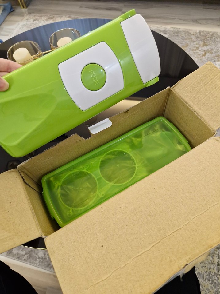 Yeşil Çok Fonksiyonlu Mutfak Doğrayıcı Seti - Görsel 4