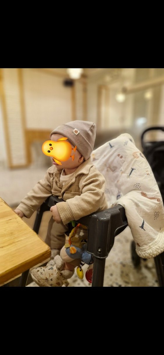 Erkek Bebek Örgü Street Wear 3'lü Takım - Görsel 4