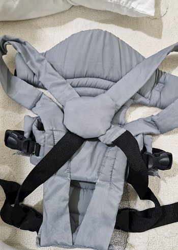 Gri Bebek Kanguru Taşıyıcı - Görsel 6