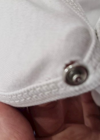 Desenli Kısa Kollu Bebek Body - Görsel 4