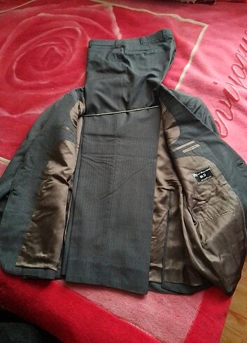 Erkek Çizgili takım Pantalon Ceket - Görsel 4