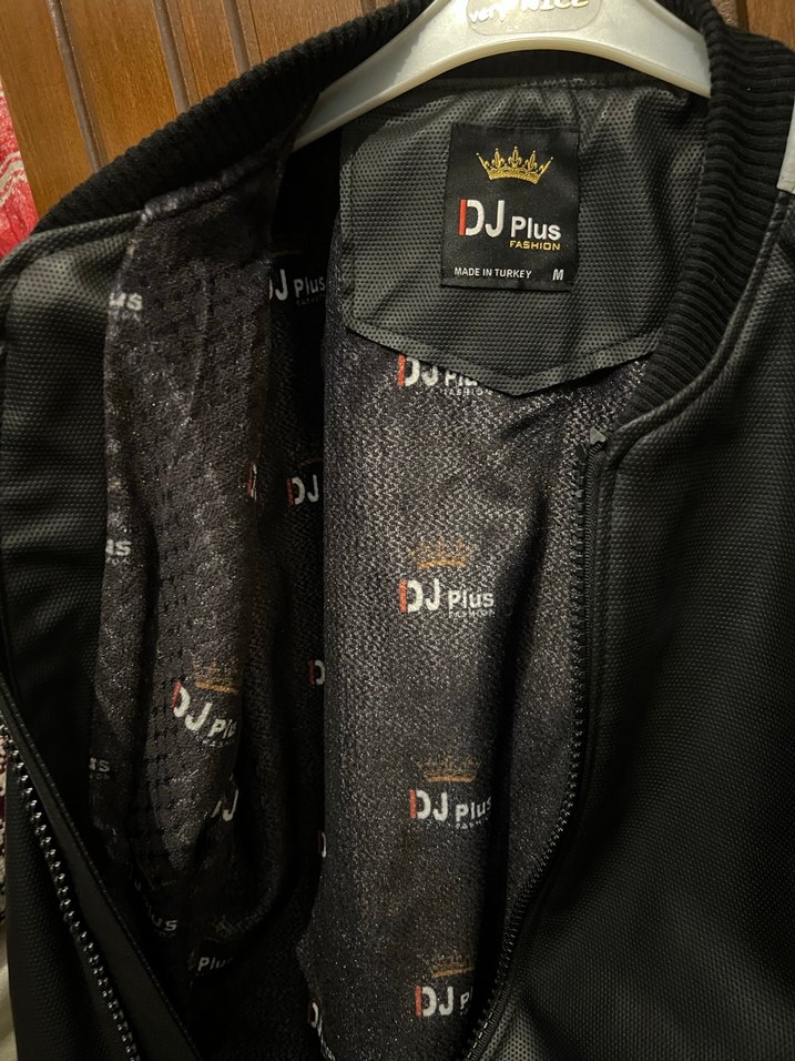 Erkek  Siyah Deri Ceket - Görsel 3