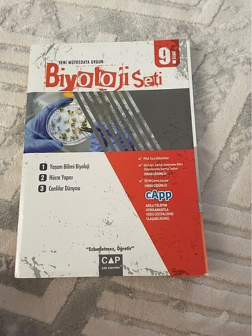 Çap yayınları 9. Sınıf biyoloji