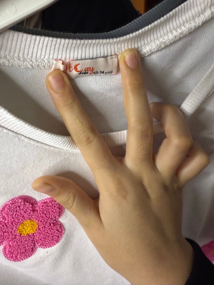 Çiçek Desenli Pembe Kız Eşofman Takımı - Görsel 5