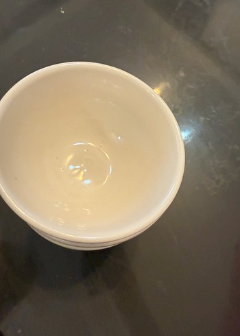 Beyaz Desenli Seramik Kase Seti - Görsel 3