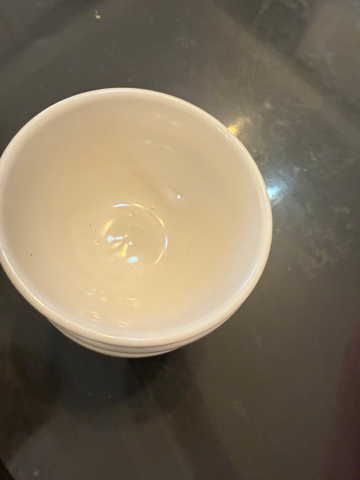 Beyaz Desenli Seramik Kase Seti - Görsel 3