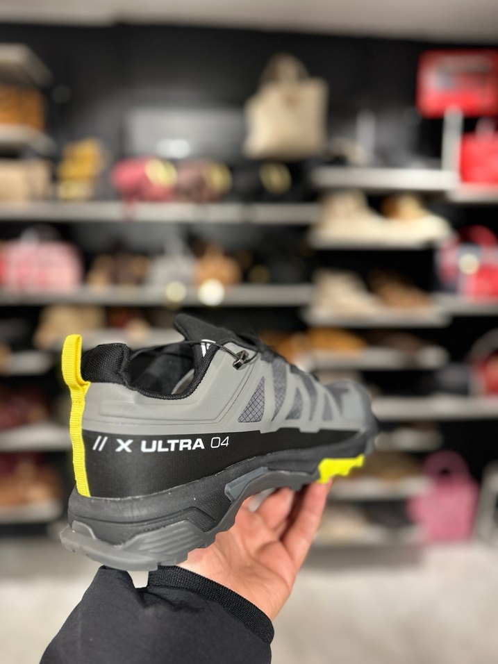 Salomon Gri Spor Outdoor Erkek Ayakkabı - Görsel 2