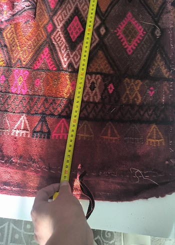 el dokuması yastık yüzü - Görsel 4