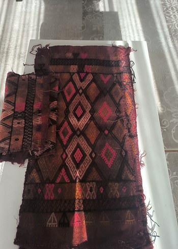 el dokuması yastık yüzü - Görsel 3