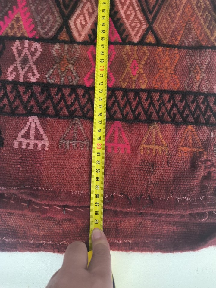 el dokuması yastık yüzü - Görsel 2