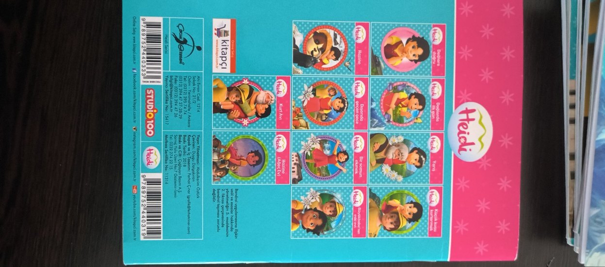 Heidi Çocuk Kitapları Seti - Görsel 2