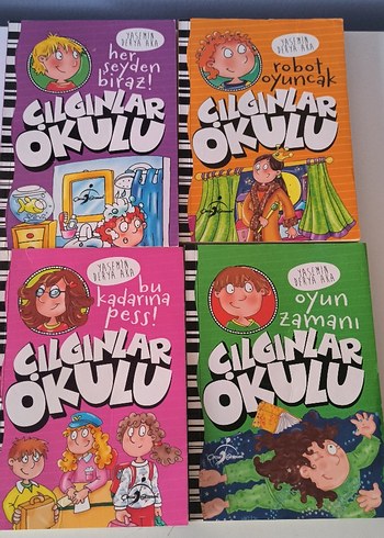 Çılgınlar Okulu 8 li Çocuk Kitap Seti
