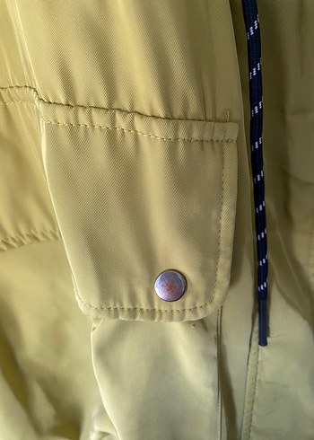 m Beden haki Renk Zara kapüşonlu parka