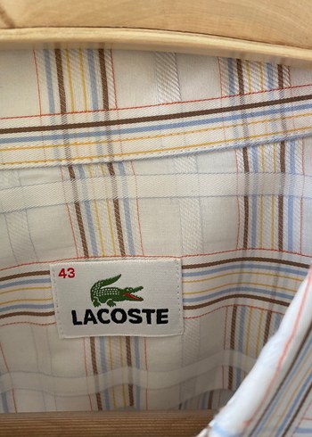 Lacoste Kareli Erkek Gömlek - Görsel 2