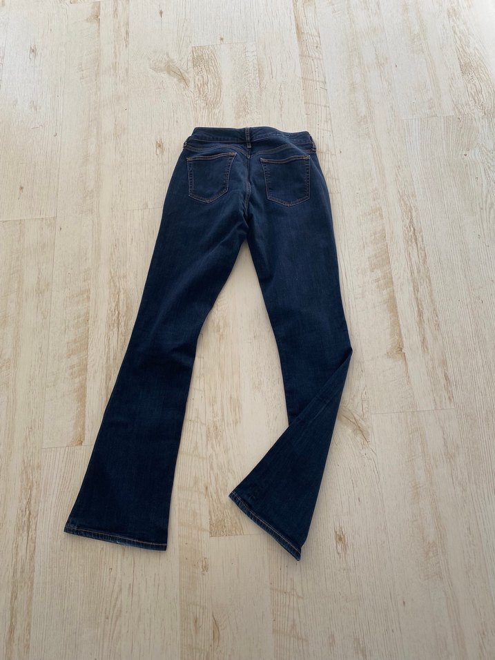 Kadın Lacivert Skinner bot Cut jean - Görsel 2