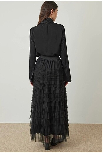Zara Parisian Tütü Siyah Etek