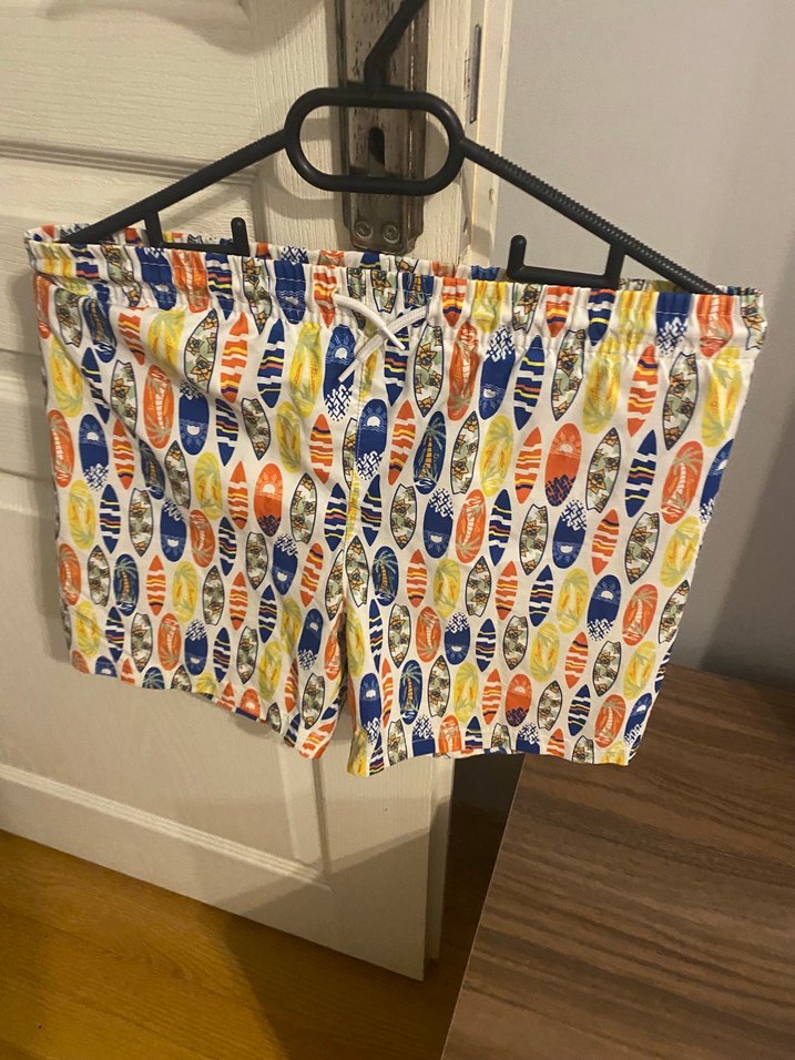 Erkek Çocuk Sarı Yıldız Desenli Mayo*2adet - Görsel 2