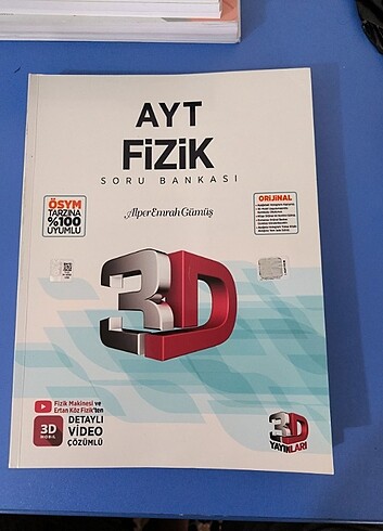 3D Ayt Fizik Soru Bankası 