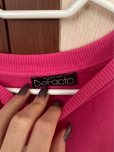 Defacto Pembe sweat