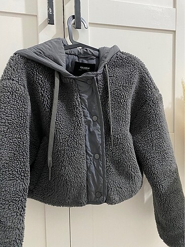 s Beden gri Renk Pull bear mont