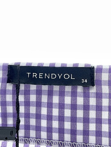34 Beden mor Renk Trendyol & Milla Mini Etek %70 İndirimli.
