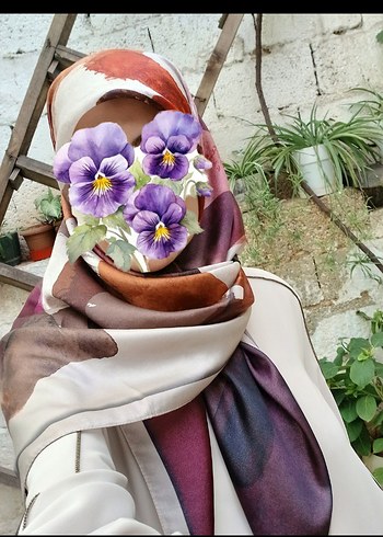 tesettür  eşarp - Görsel 9