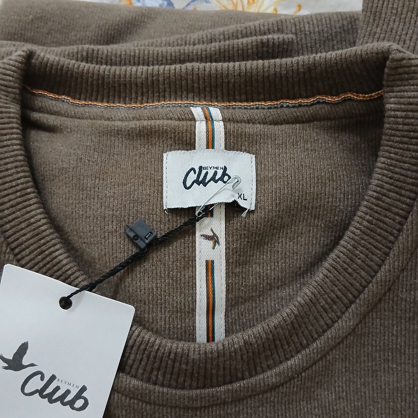 Erkek Kahverengi Street Wear Rozet - Görsel 2