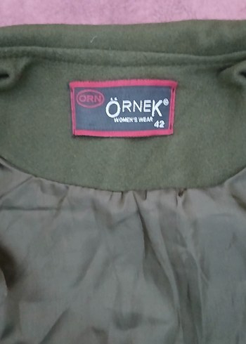 Kemerli Uzun Haki Kadın Süet Kaban - Görsel 6