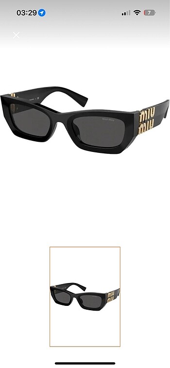 Miu Miu Miu miu gözlük