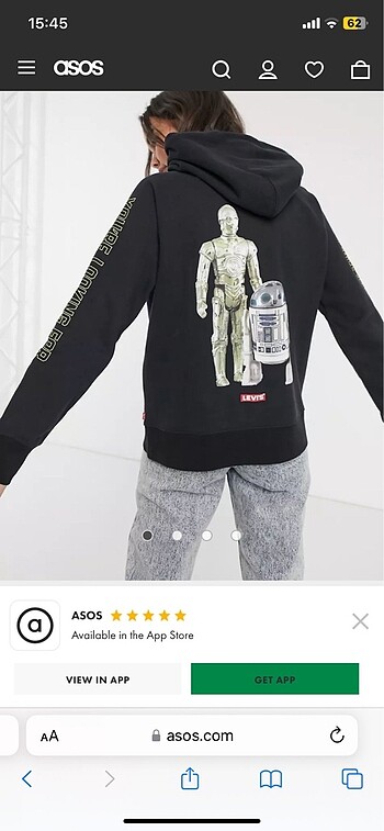 Levis Star Wars Sweatshirt