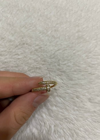 Cartier model zirkon taşlı yüzük - Görsel 4