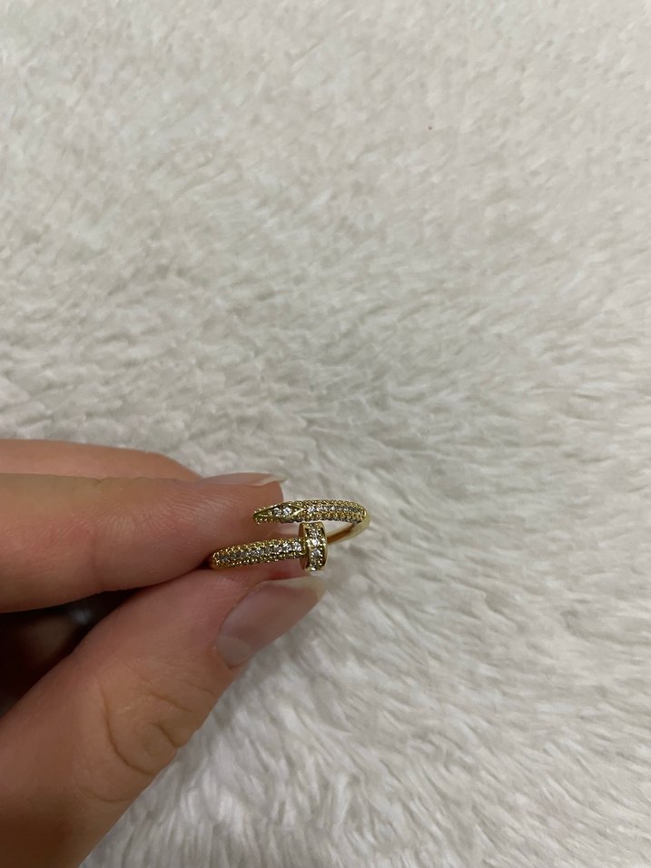 Cartier model zirkon taşlı yüzük - Görsel 4