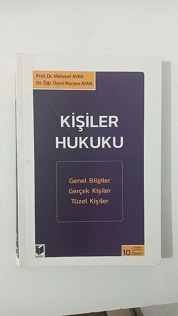 Kişiler Hukuku