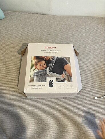 Babybjörn Harmony 3D Mesh Kanguru Antrasit Renk