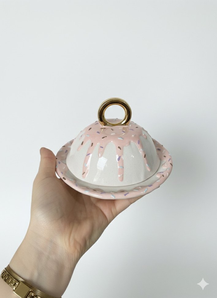 Pembe Pastel sunumluk Aksesuarı Kapaklı - Görsel 2