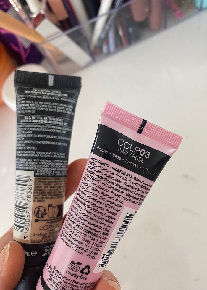 Nyx makyaj bazı ve loreal fondöten - Görsel 2
