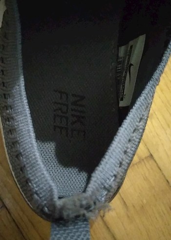 NIKE 40 No  Siyah Gri, Bağcıklı, Tekstil Spor Ayakkabı - Görsel 6