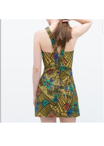 ZARA TRAFALUC MİNİ ELBİSE  - Görsel 3