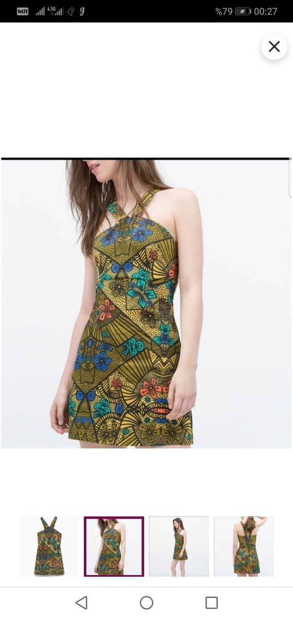 ZARA TRAFALUC MİNİ ELBİSE  - Görsel 2