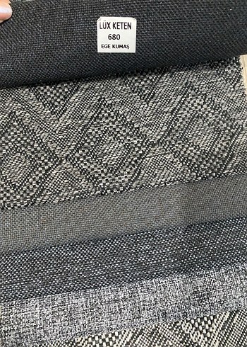 Bohem Çok Renkli kırlent Kumaşları - Görsel 6