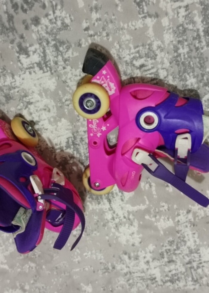 3 tekerlekli kız çocuk pateni - Görsel 2