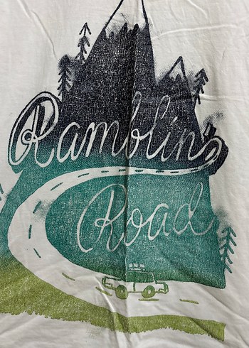 Jack & jones Beyaz Baskılı Kısa Kollu unisex Tişört - Görsel 2