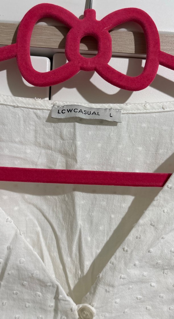 Nakışlı V Yaka Bohem Kadın Bluz - Görsel 3