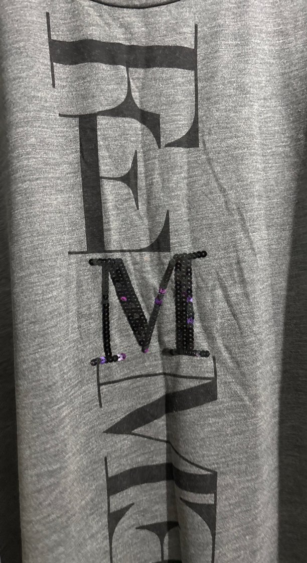 Gri Baskılı Salaş bluz - Görsel 3