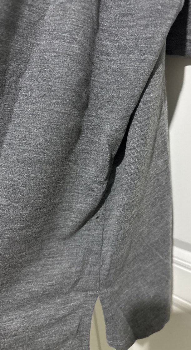 Gri Baskılı Salaş bluz - Görsel 4